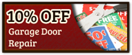 10% off Garage Door Repair